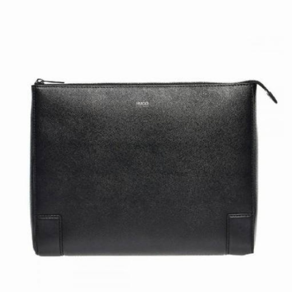 Hugo Boss Digital Portfolio Messenger Bag Leather